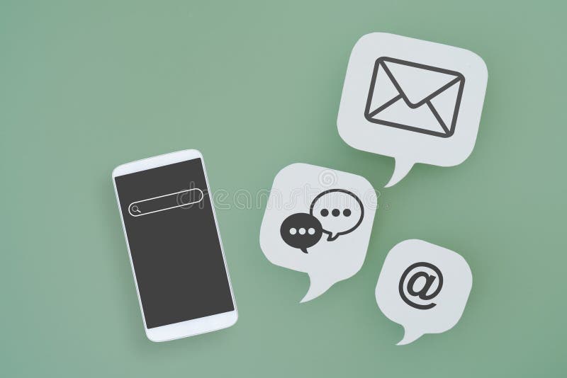 Contacto con nosotros revisión de comentarios del cliente Preguntas frecuentes sobre el soporte al cliente. Teléfono inteligente b imagen de archivo
