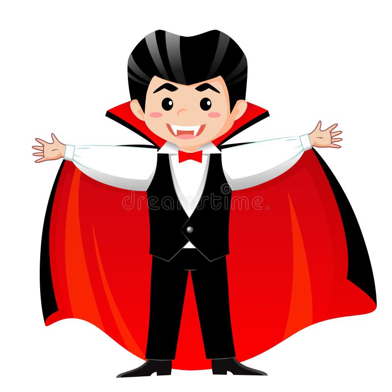 Cabeça Bonito Menino Com Dracula Traje Vector Ilustração Design Royalty  Free SVG, Cliparts, Vetores, e Ilustrações Stock. Image 133763281