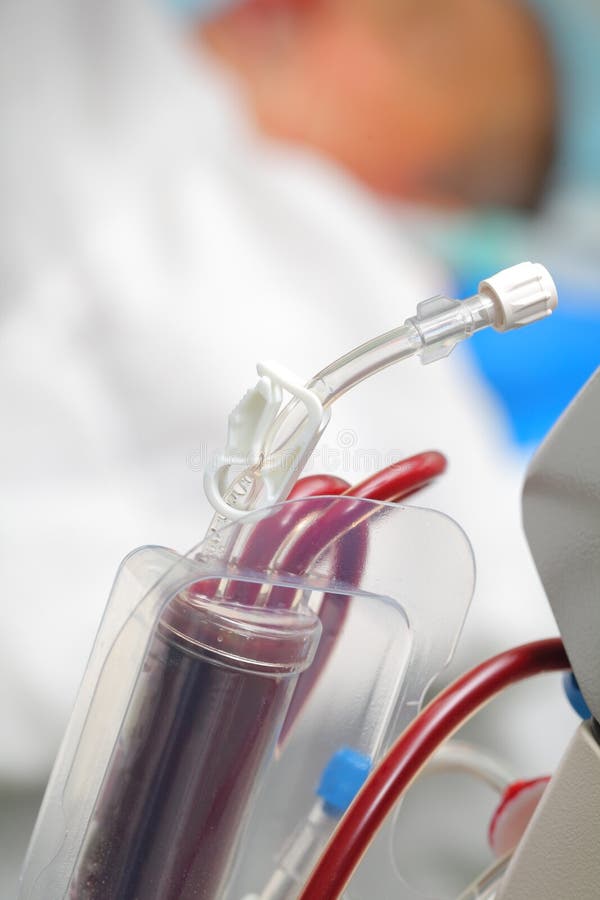 Blood container stock image. Image of intensive, hemodialysis 8415723