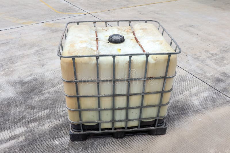Container for Hazardous Chemical Waste Stock Photo Image of recycling