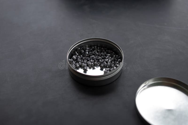 Air gun pellets stock photo. Image of lead, target, pellets 215003230