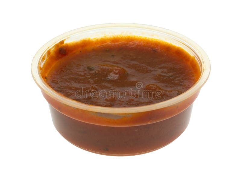 805 Small Sauce Plastic Container Isolated Images, Stock Photos