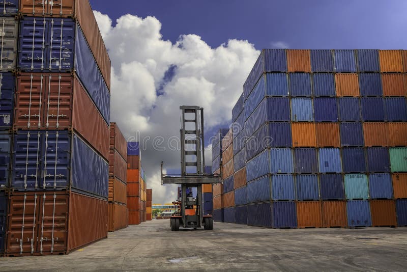 Containers stock images