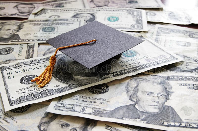 Contanti di graduazione immagini stock Contanti di graduazione immagini stock