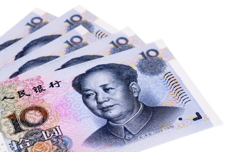 Contas de moeda de Yuan do chinês imagem de stock royalty free Contas de moeda de Yuan do chinês imagem de stock royalty free