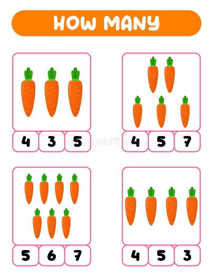 Contar Quantas Peras. Anote a Resposta. Jogos Educativos Para Crianças  Ilustração do Vetor - Ilustração de ensino, tarefa: 264056053