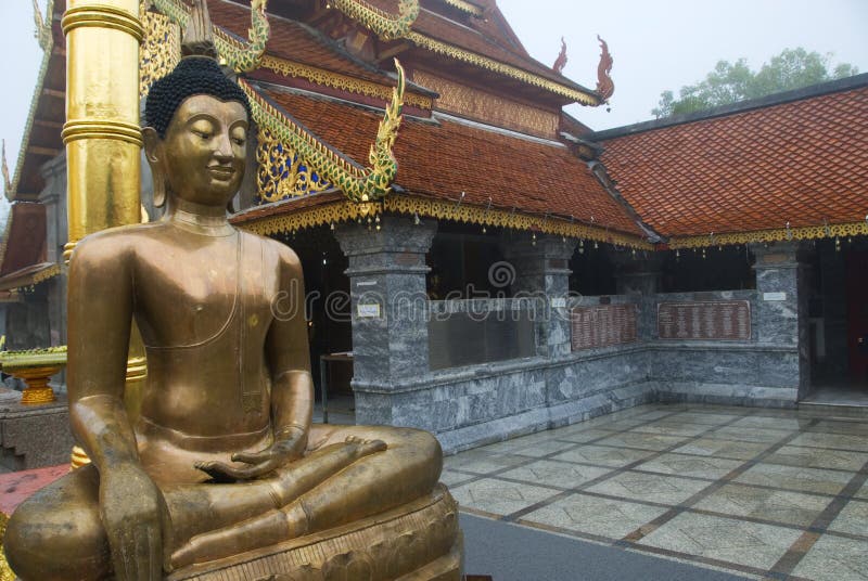 Contemplazione del Buddha Tailandia