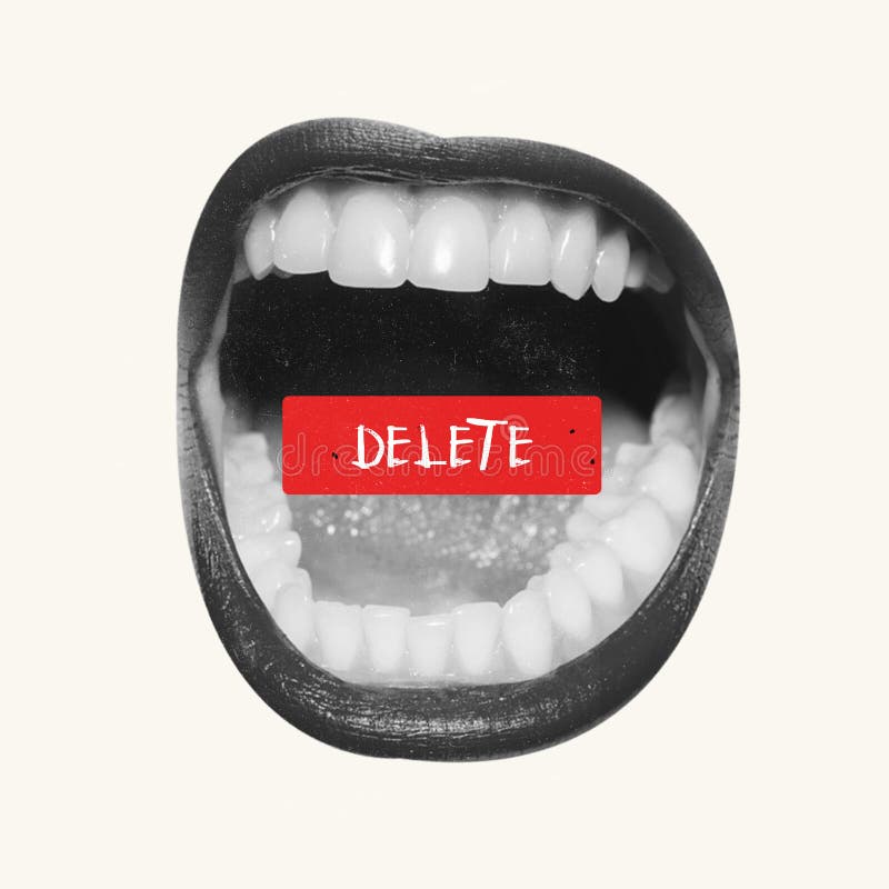 Словом delete