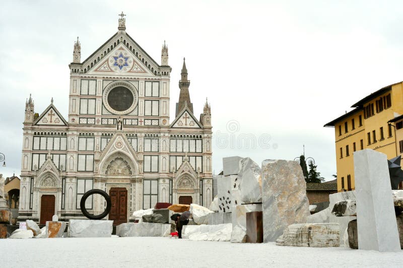 Contemporary Art in Florence, Italy Editorial Stock Photo Image of