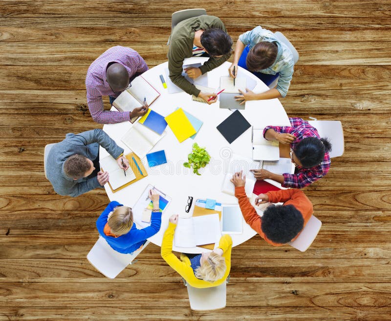 Contemporary Casual People Meeting Working Teamwork Concept stock photo Contemporary Casual People Meeting Working Teamwork Concept stock photo