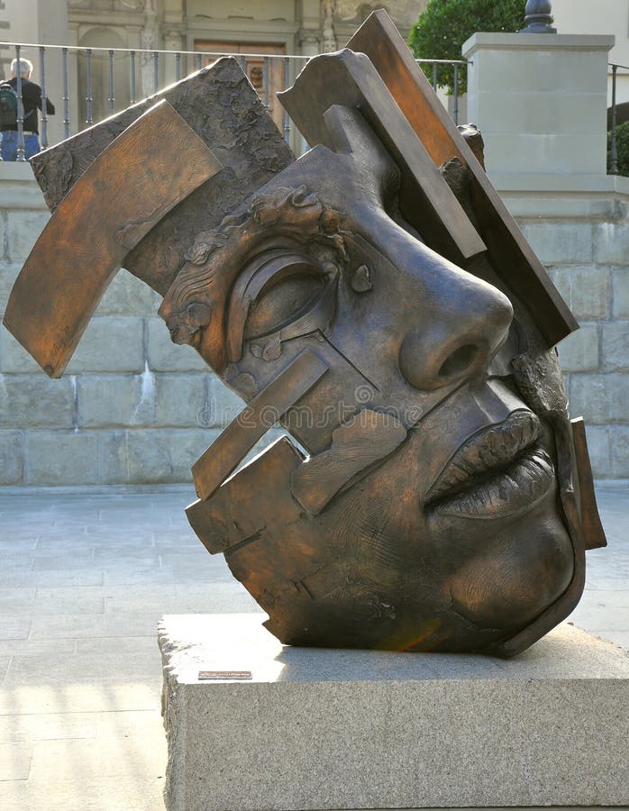 Contemporary Modern Art Exhibition in Italy Editorial Stock Image