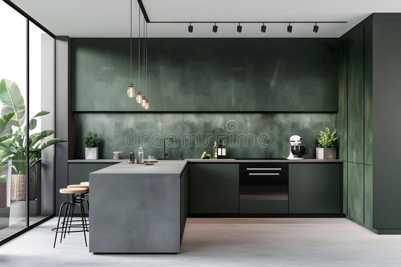 contemporary-modern-kitchen-interior-dark-green-colors-concrete-elements-contemporary-modern-kitchen-interior-dark-green-316049906.jpg