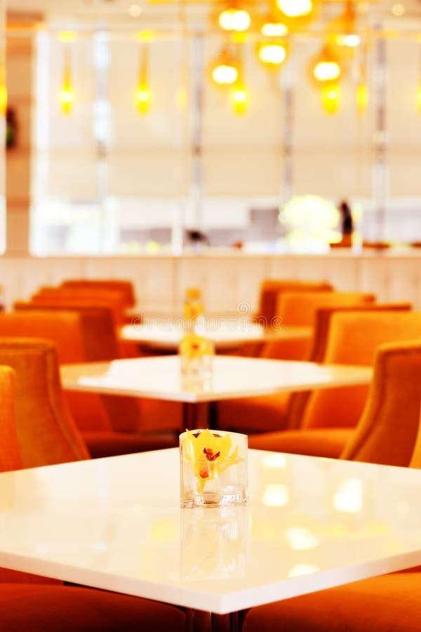 A contemporary restaurant royalty free stock photography