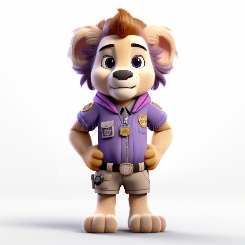 Download Paw Patrol, Canine, Girl. Royalty-Free Stock Illustration