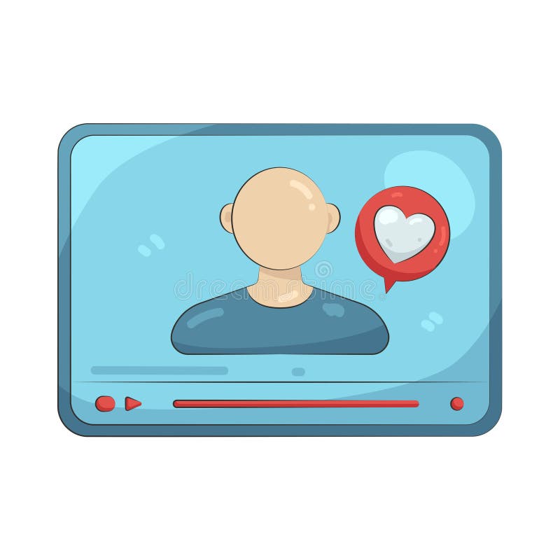 Video Tutorial royalty free illustration