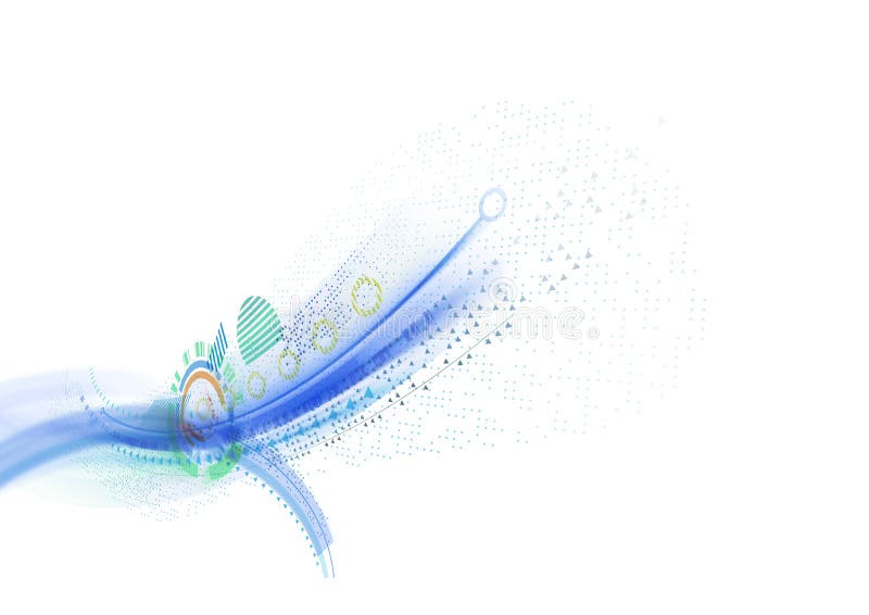 Context comercial futurist abstract vector illustration