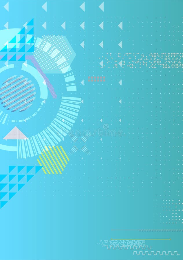 Context comercial futurist abstract. royalty free illustration