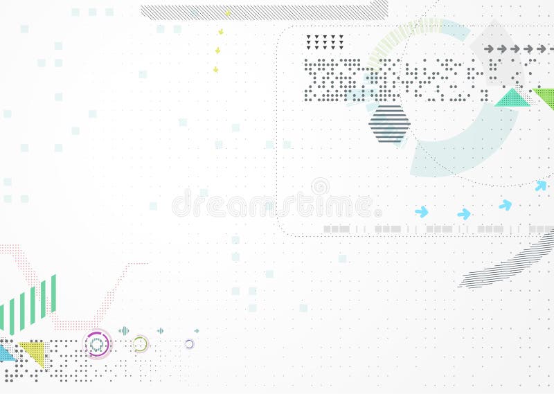 Context comercial futurist abstract stock illustration