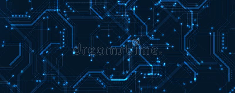 Contexte abstrait du circuit pour la science et la présentation des affaires. Système de circuits. Pour la présentation d'entreprise. Résumé