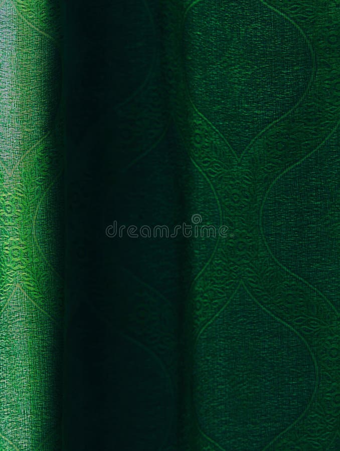 Contexte vert vibrant vif vertical de fond de draperie de rideau photographie stock libre de droits Contexte vert vibrant vif vertical de fond de draperie de rideau photographie stock libre de droits
