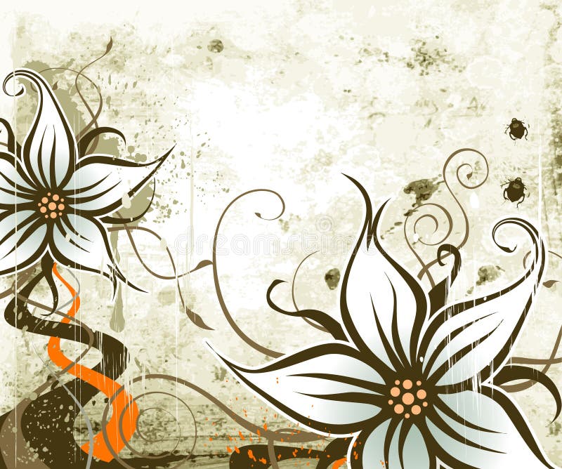 Contexte végétatif illustration stock Contexte végétatif illustration stock