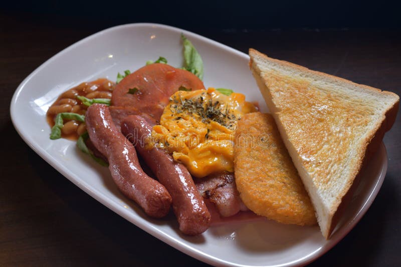 Continental All Day Breakfast Platter Stock Image Image of lettuce