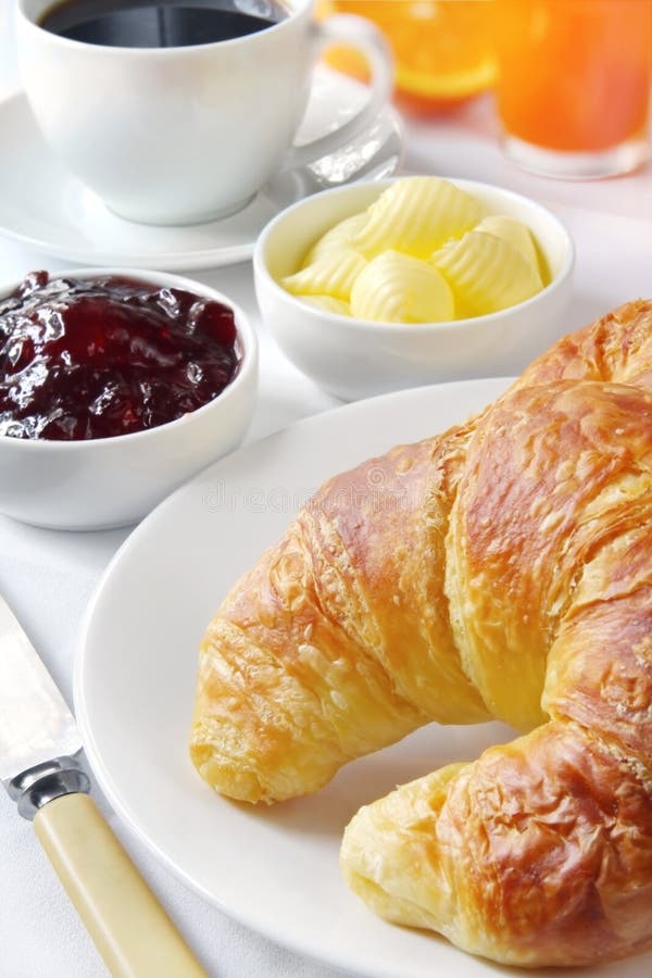 Continental Breakfast royalty free stock image