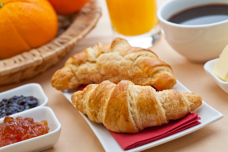 Continental breakfast stock photo. Image of concepts, drink 9865528