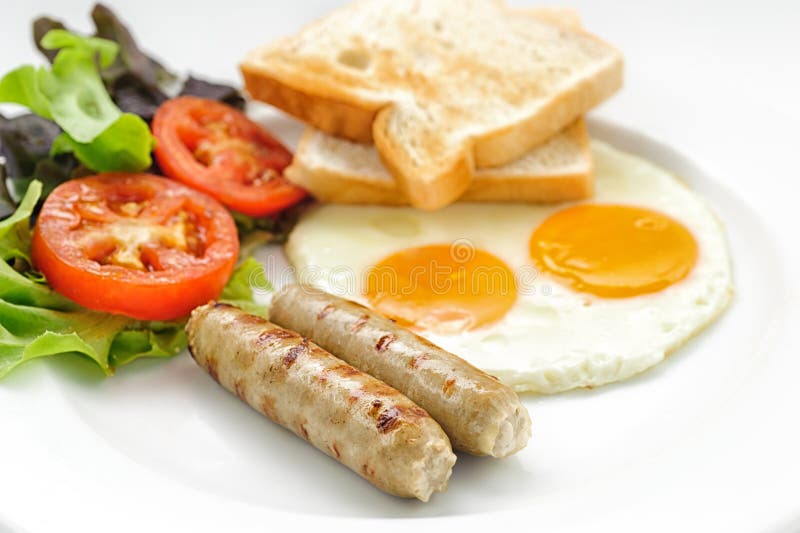 Continental breakfast stock photo. Image of mashed, cutlet 54140276