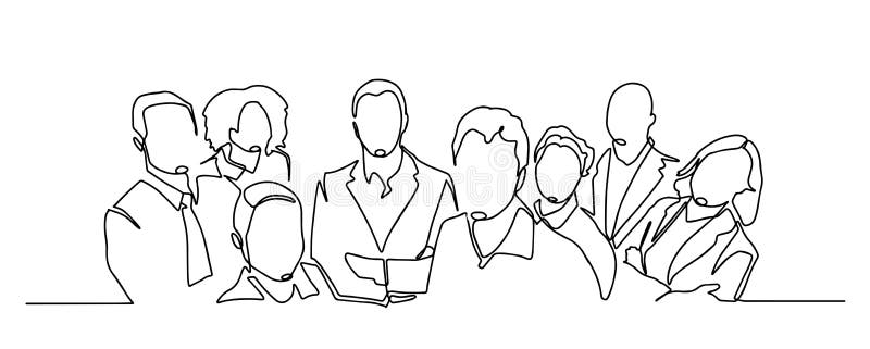 Diverse crowd stock illustration. Illustration of group - 1041911