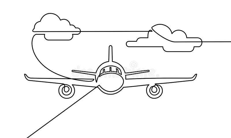 Premium Vector | How to draw a plane. easy drawing steps for kids vector  template