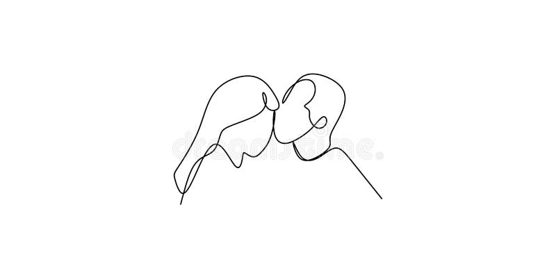 Couple Kissing Vector Stock Illustrations 4 542 Couple Kissing Vector Stock Illustrations Vectors Clipart Dreamstime