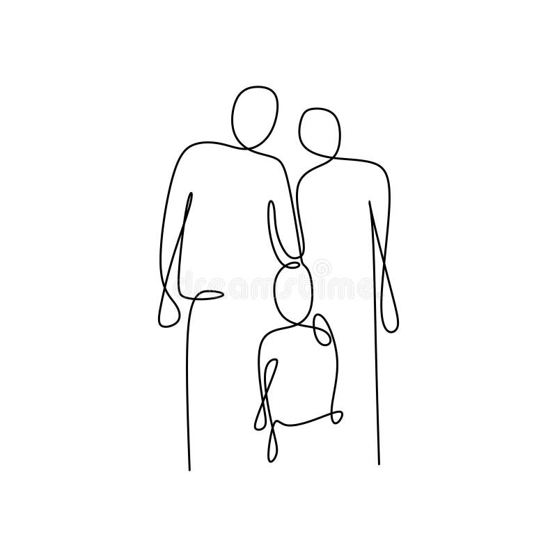 Family Sketch, family pencil art, cute family, HD phone wallpaper | Peakpx