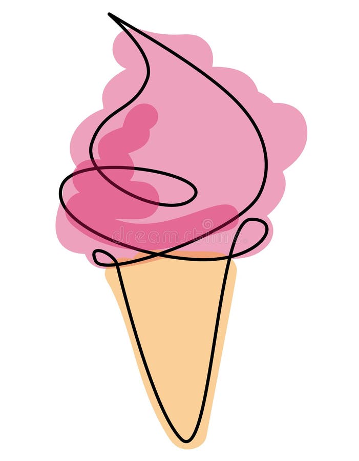 Ice cream ball icon cartoon style Royalty Free Vector Image