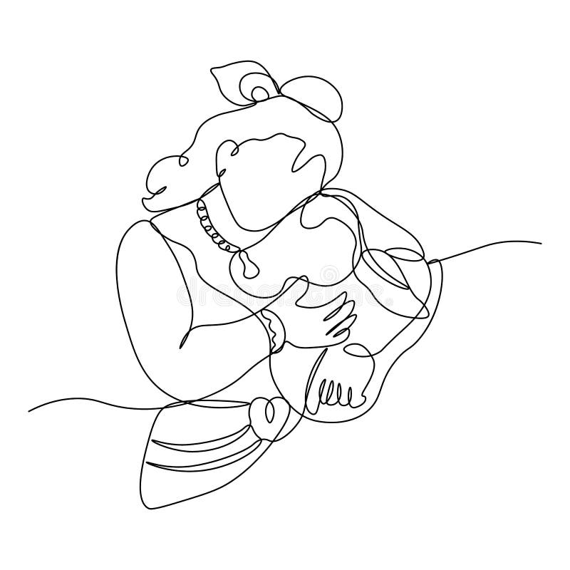Continuous Line Drawing. Krishna with a Cow. Silhouette. Govinda. God Stock Vector - Illustration of concept, continuous: 227963739 Continuous Line Drawing. Krishna with a Cow. Silhouette. Govinda. God Stock Vector - Illustration of concept, continuous: 227963739