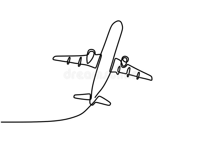 Aeroplane drawing in cartoon, cartoon sketch HD wallpaper | Pxfuel