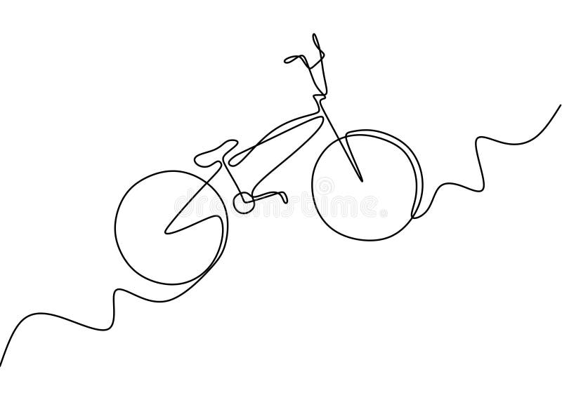 Featured image of post Bicycle Single Line Drawing Great looking novelty tee for bikers cyclists sports fans spinners and bicyclers