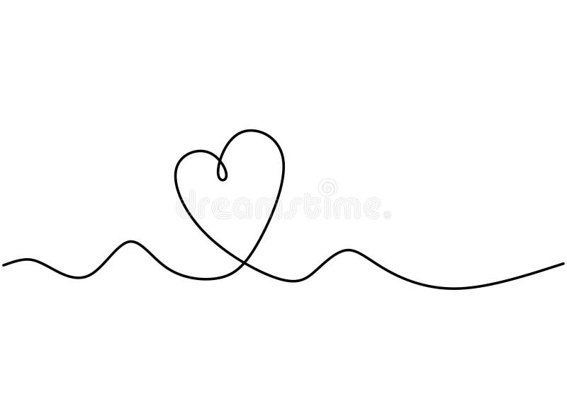 One Line Drawing Heart Stock Illustrations 2 925 One Line Drawing Heart Stock Illustrations Vectors Clipart Dreamstime