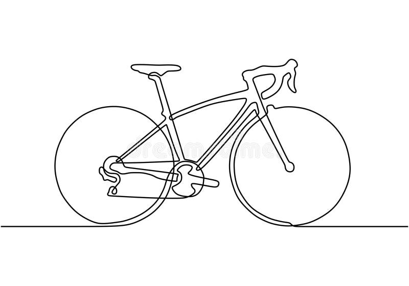 Featured image of post One Line Bicycle Drawing Check out our bicycle line drawing selection for the very best in unique or custom handmade pieces from our digital prints shops