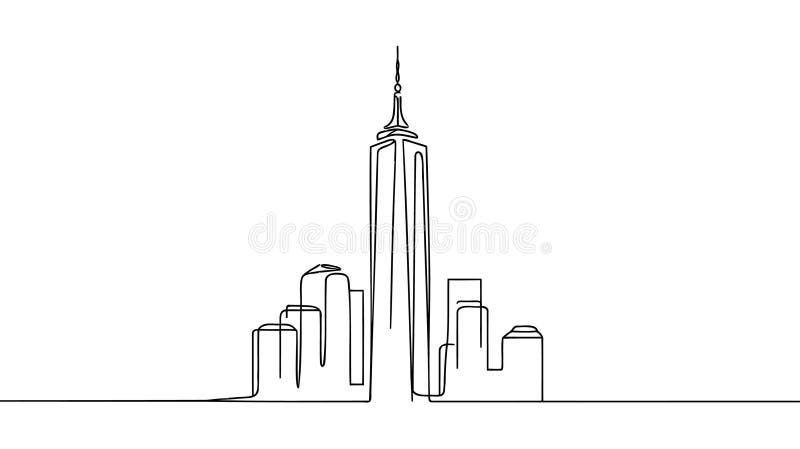 How to Draw A City – A Step by Step Guide | City drawing, City outline,  Cartoon town