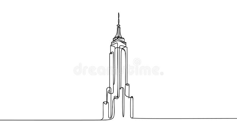 Simple Line Drawing Building Big City Stock Illustrations – 126 Simple Line  Drawing Building Big City Stock Illustrations, Vectors & Clipart -  Dreamstime