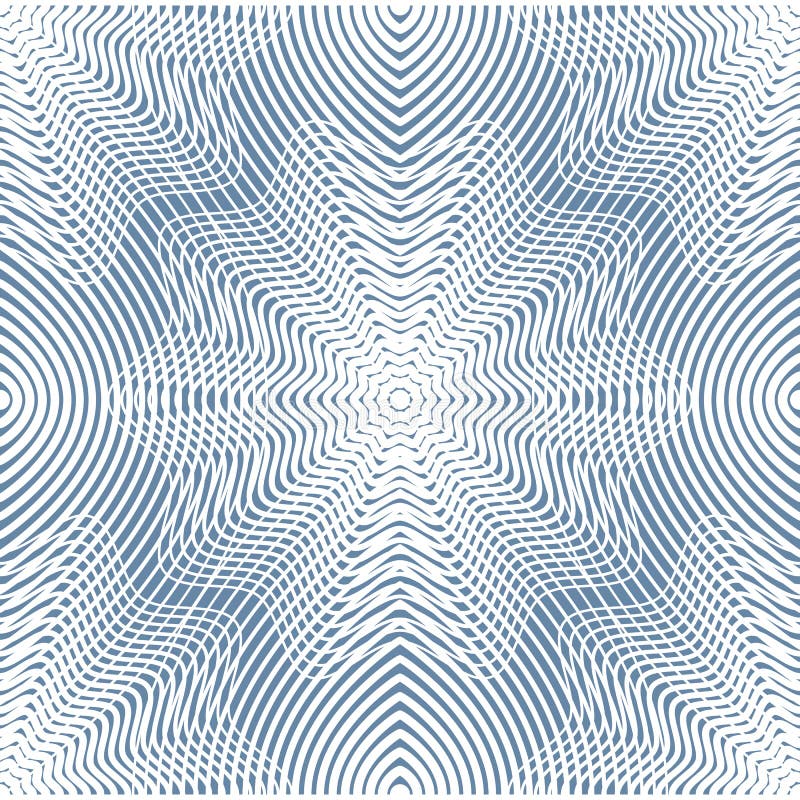 Continuous Vector Pattern with Graphic Lines, Decorative Abstract