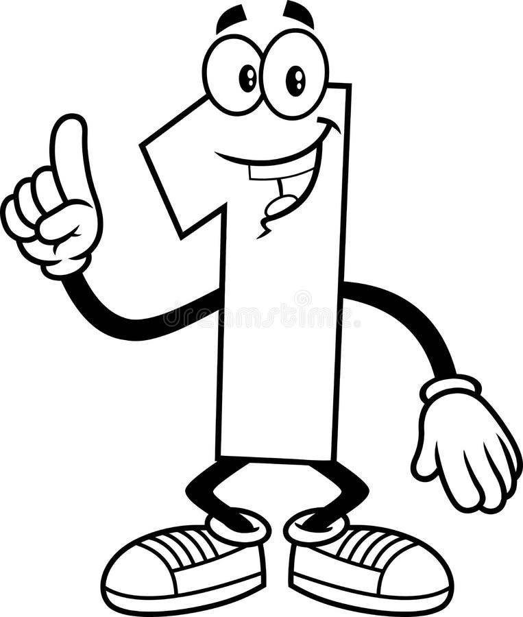 Contorneado Divertido Número Uno 1 Personaje De Dibujos Animados Que Muestra La Mano Número Uno Ilustración del Vector - Ilustración de guantes, negro: 220165844 Contorneado Divertido Número Uno 1 Personaje De Dibujos Animados Que Muestra La Mano Número Uno Ilustración del Vector - Ilustración de guantes, negro: 220165844