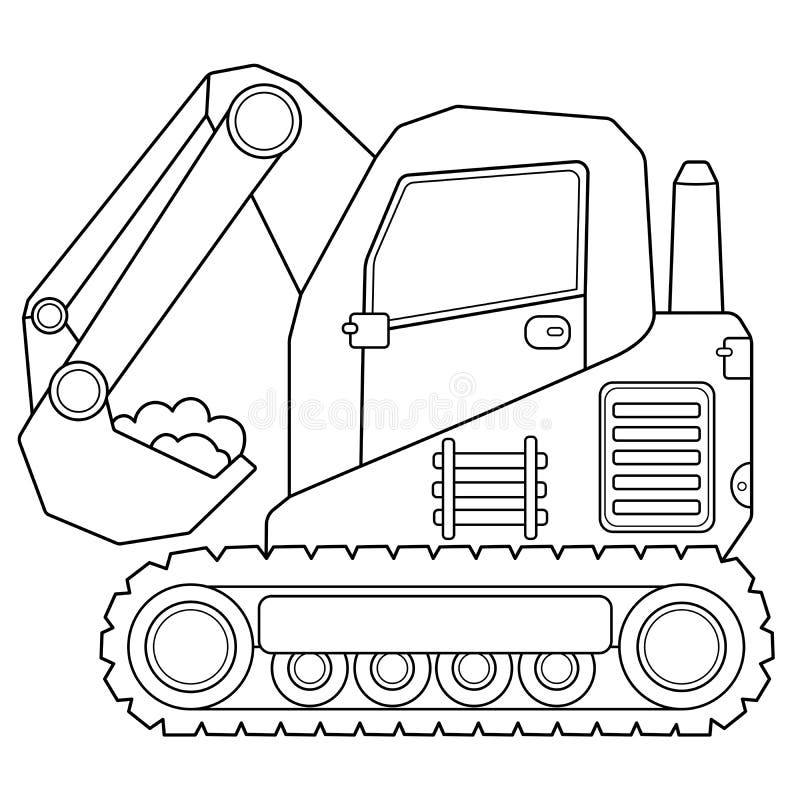 Livro De Cores Para Crianças Tutorial De Desenho Como Desenhar Um Carro  Trator a Rastrear Ponto a Ponto Educacional G Ilustração Stock - Ilustração  de desenvolvimento, homework: 168219467