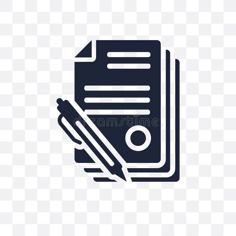 Contract transparent icon. Contract symbol design from Human res vector illustration Contract transparent icon. Contract symbol design from Human res vector illustration
