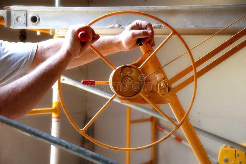 Download Contractor at Work stock image. Image of wheel, trade - 1078871