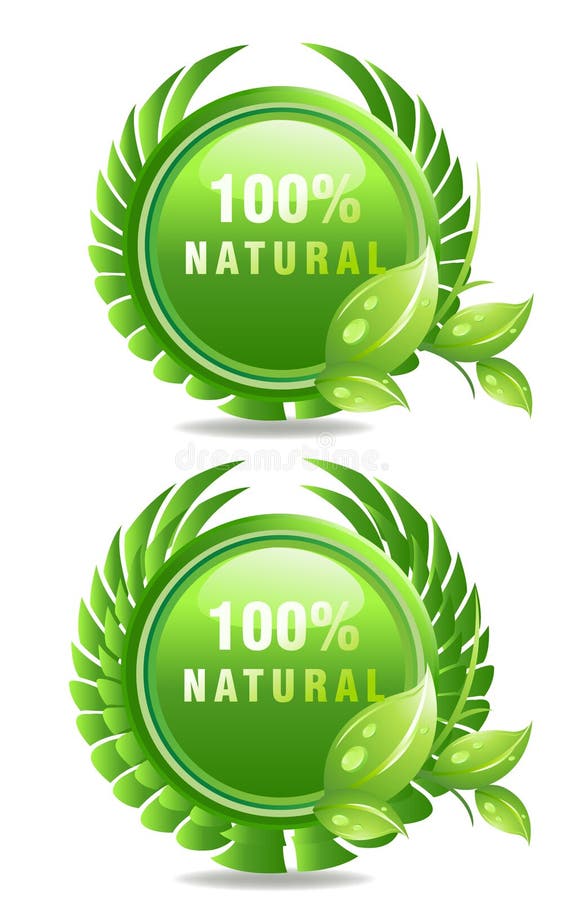 Environmet friendly label, fresh and pure natural products label. Environmet friendly label, fresh and pure natural products label.