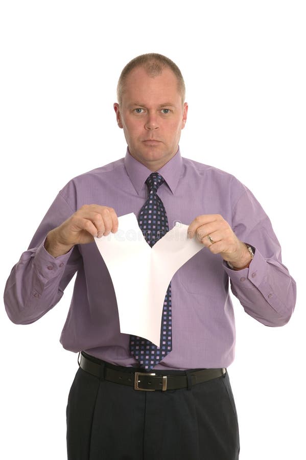 Contrat violent d'homme d'affaires. photographie stock Contrat violent d'homme d'affaires. photographie stock