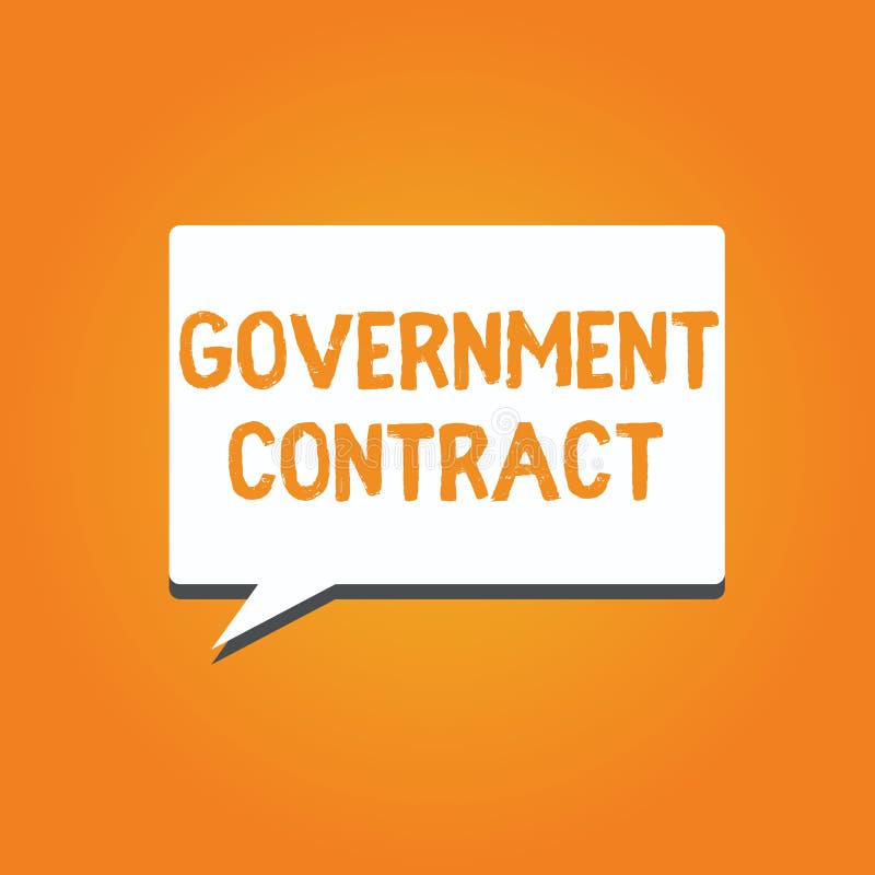 Contrato gubernamental del texto de la escritura de la palabra Concepto del negocio para que proceso del acuerdo venda servicios stock de ilustración Contrato gubernamental del texto de la escritura de la palabra Concepto del negocio para que proceso del acuerdo venda servicios stock de ilustración