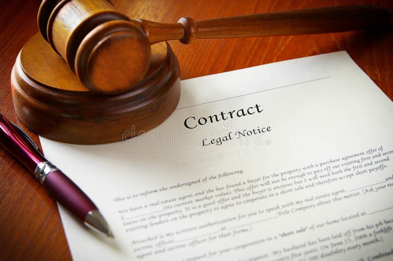 Contrato legal imagem de stock royalty free Contrato legal imagem de stock royalty free